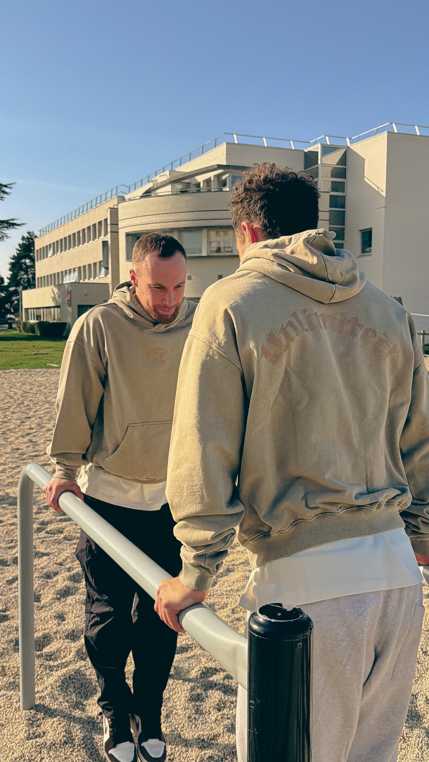 Hoodie oversized Sable