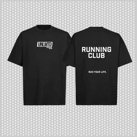 T-shirt Running club UNLMTD